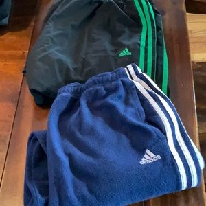 Adidas athletic pant bundle